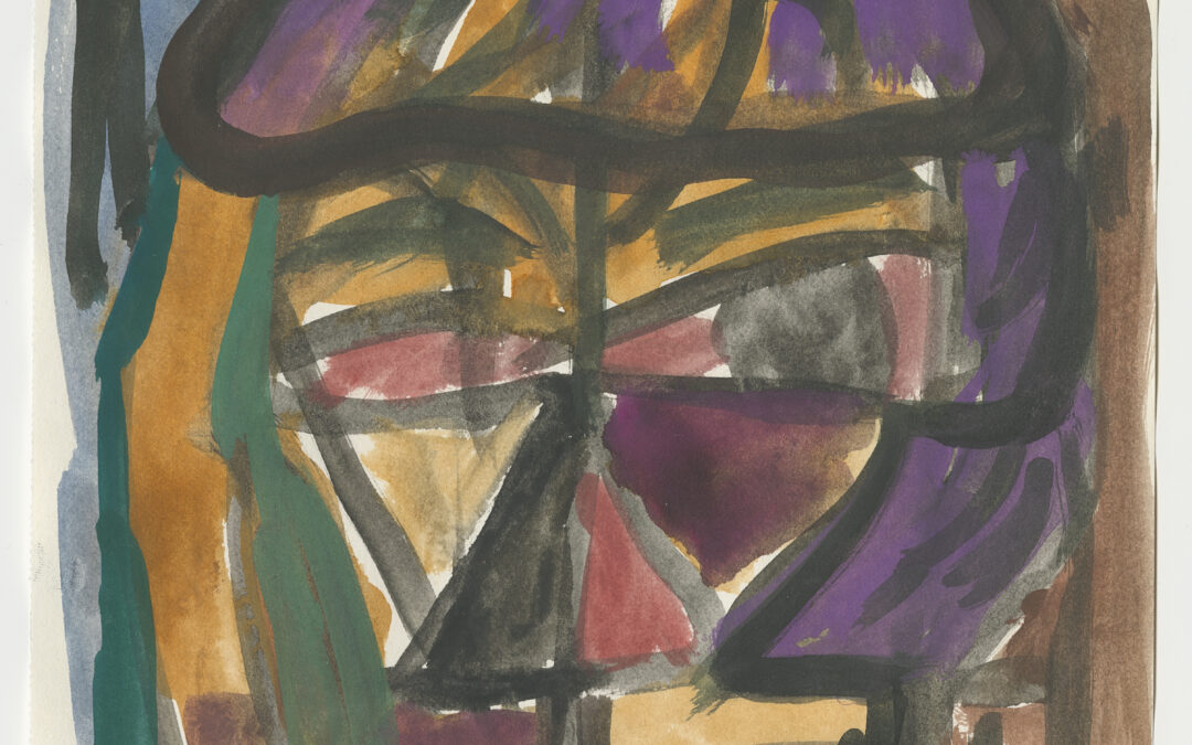 “Hut”, 21×29,7cm, Watercolor on Paper, 2023